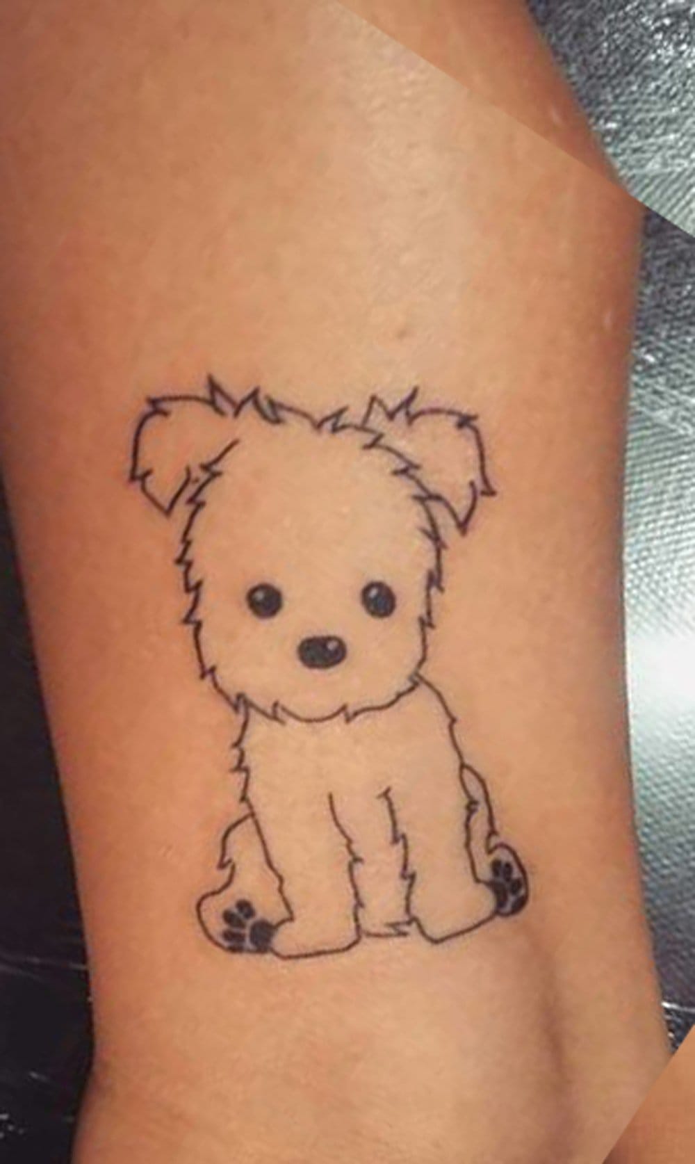 Cute Dog Tattoo Design  Easy Dog Tattoos  Easy Tattoos  Crayon